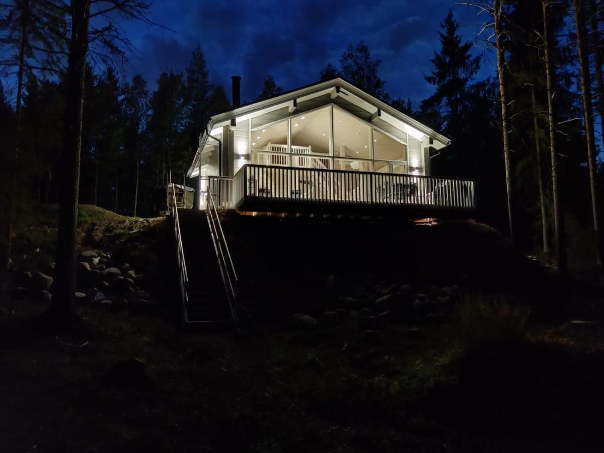 Villa Sirius Sieri, Nice Log-Cottage By The Lake Rovaniemi Exteriér fotografie